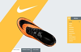 網(wǎng)站設(shè)計(jì)之Nike Shop Redesign